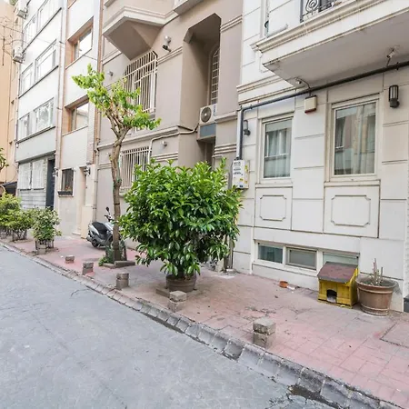 Elegant 2 Bedroom Duplex House With Garden In Cihangir Apartment